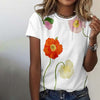 Casual Floral Print T-Shirt