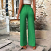 Solid Colour Casual Trousers