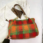 Vintage Plaid Bag