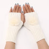 Solid Colour Warm Gloves