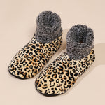 Leopard Print Warm Socks