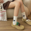 Casual Cat Print Socks
