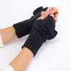 Solid Colour Warm Gloves