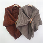 Solid Colour Warm Shawl