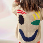 Smiley Casual Knit Sweater