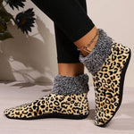 Leopard Print Warm Socks