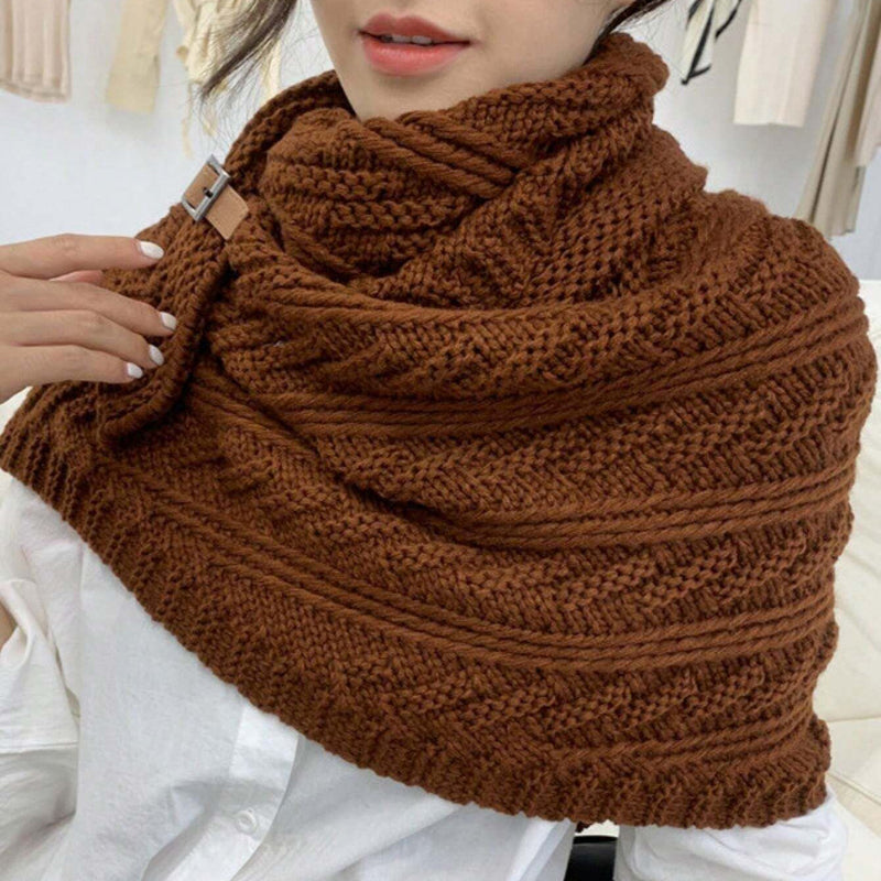 Solid Colour Warm Shawl