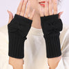 Solid Colour Warm Gloves