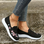 Floral Embroidered Breathable Shoes