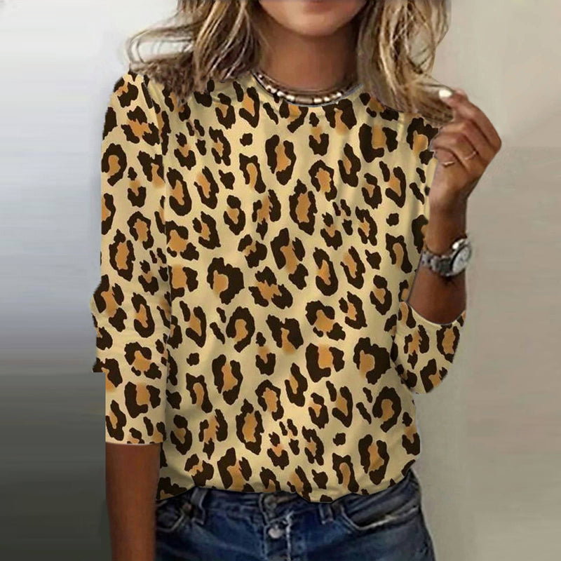 Vintage Leopard Print T-Shirt