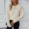 Solid Colour Casual Sweater