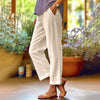 【Cotton and Linen】Casual Straight Trousers