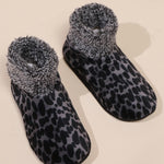 Leopard Print Warm Socks