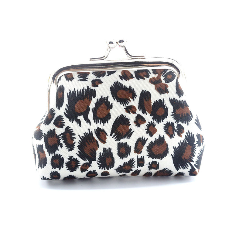 Leopard Print Coin Purse