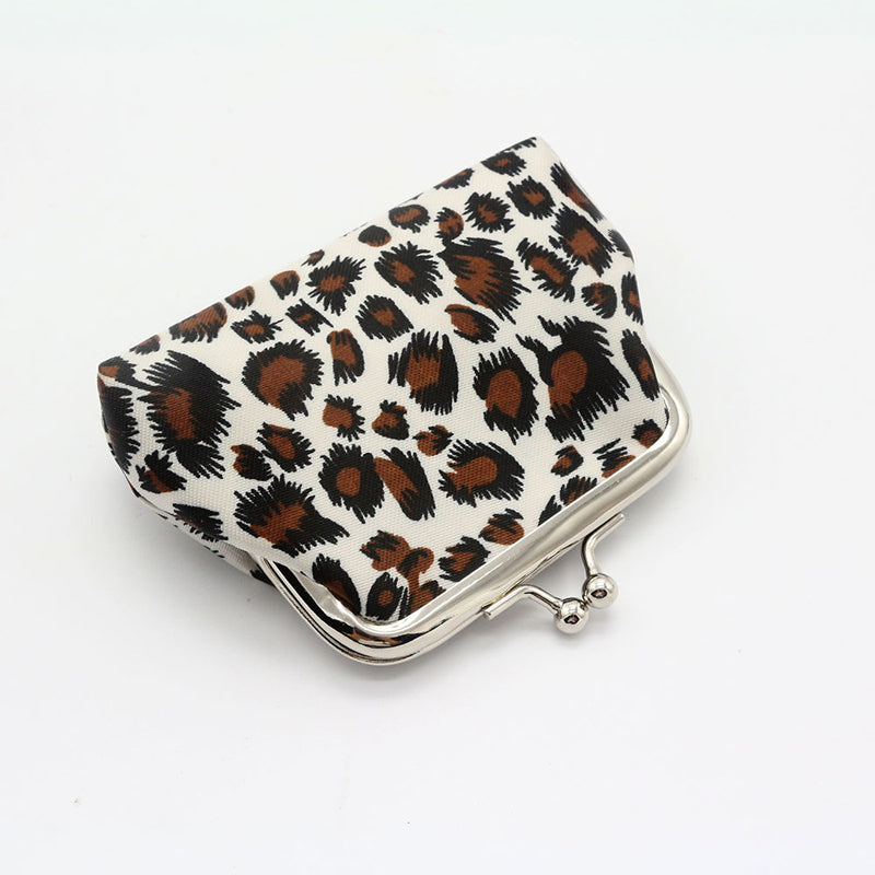 Leopard Print Coin Purse