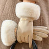 Solid Colour Warm Gloves