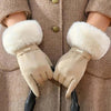 Solid Colour Warm Gloves