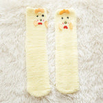 Cartoon Plush Socks