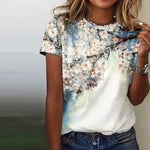 Vintage Floral Print T-Shirt