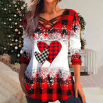 Casual Christmas Blouse