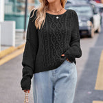 Casual Cable Knit Sweater