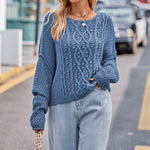 Casual Cable Knit Sweater