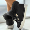 Warm Plush Platform Ankle Boots