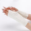 Solid Colour Knitted Gloves