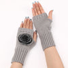 Solid Colour Warm Gloves