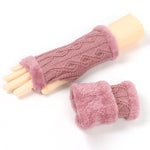 Solid Colour Warm Gloves