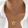 Flower Pendant Necklace