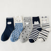 Pack Of 5 Pairs Of Casual Socks