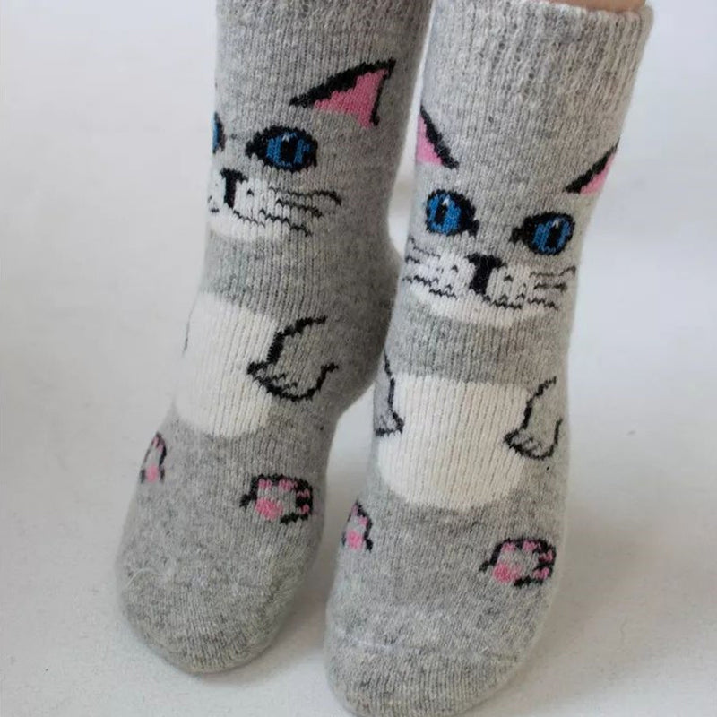 Cartoon Warm Socks