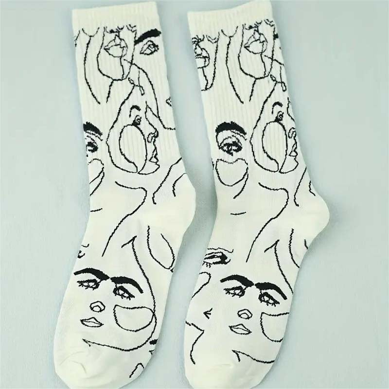 Creative Abstract Socks