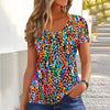 Colourful Abstract Print T-Shirt