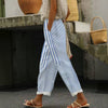 Casual Striped Trousers