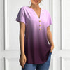 Casual Gradient Blouse