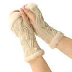 Solid Colour Warm Gloves