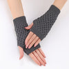 Solid Colour Knitted Gloves