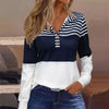 Casual Striped Blouse