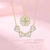 Creative Clover Pendant Necklace