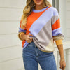 Casual Colour Block Sweater