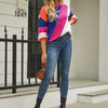 Casual Colour Block Sweater