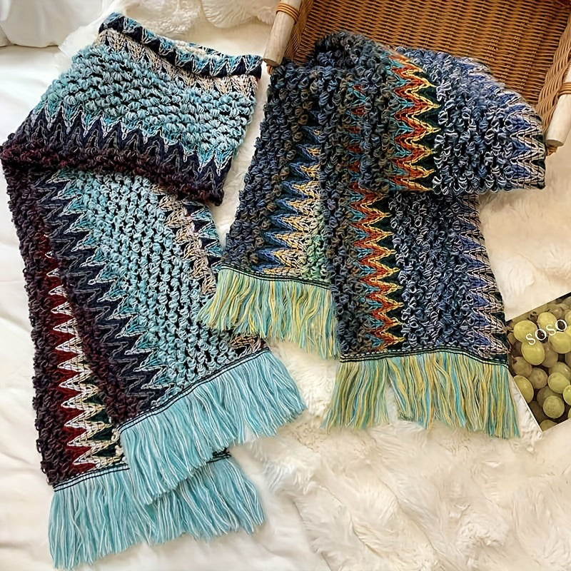 Ethnic Style Warm Scarf