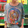 Vintage Abstract Print T-Shirt