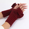 Solid Colour Warm Gloves