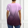 Casual Gradient Blouse