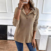 Solid Colour Casual Sweatshirt