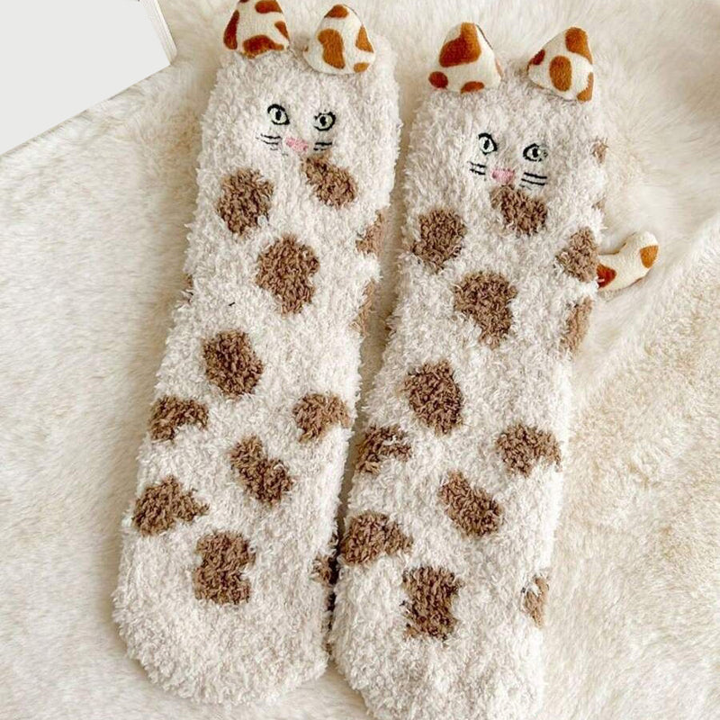 Cartoon Warm Socks