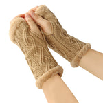 Solid Colour Warm Gloves